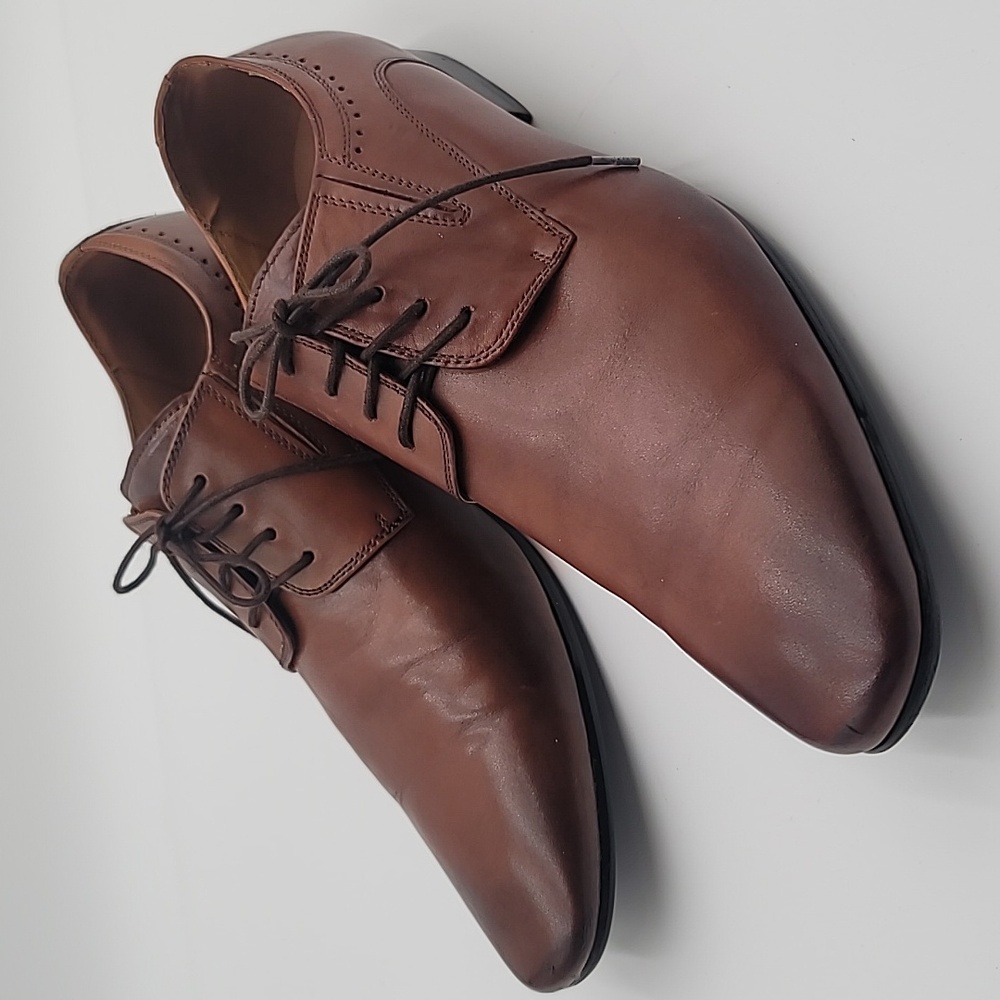 ALDO sz10 Derby Smooth Toe Dress Shoe oxford